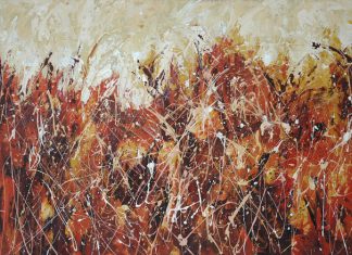 Israel Vázquez Román nació pintor