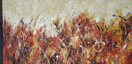 Israel Vázquez Román nació pintor