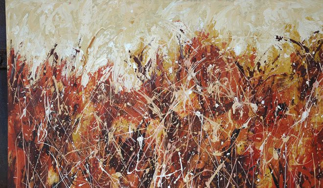 Israel Vázquez Román nació pintor