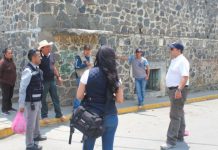 Supervisan autoridades de Morelos y Puebla rutas de evacuación alternas del Popocatépetl