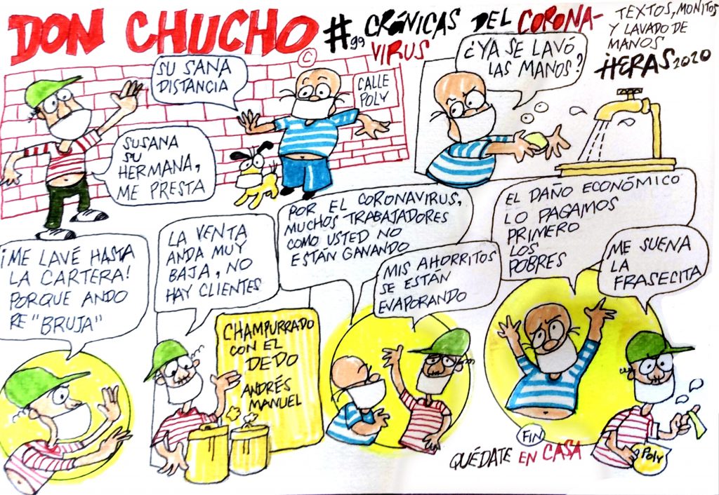 Historieta Don Chucho, por Enrique Heras