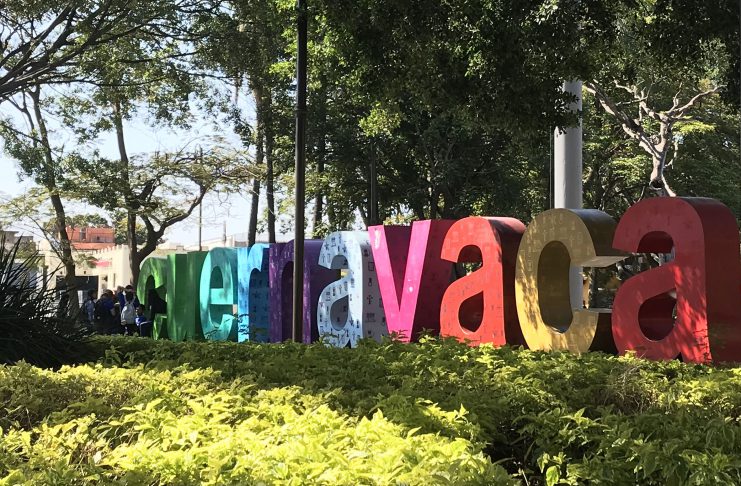 Los colores de Cuernavaca letras cuernavaca