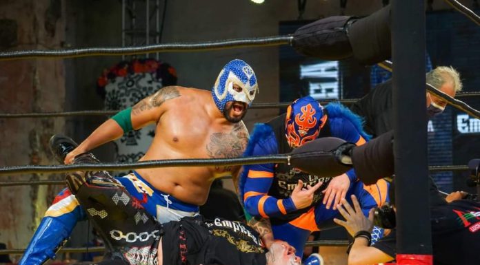 Promueven destinos turísticos con funciones de lucha libre A ras de lona