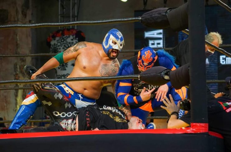 Promueven destinos turísticos con funciones de lucha libre A ras de lona