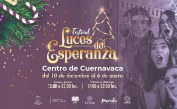 Inicia Festival de Luces Esperanza Morelos 2021