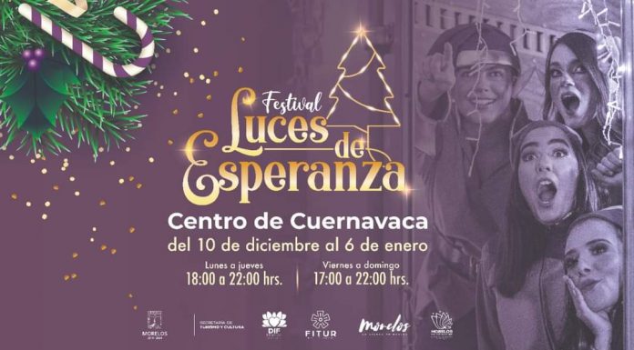 Inicia Festival de Luces Esperanza Morelos 2021