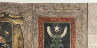 Cumple 100 años, el escudo de Morelos, creado por Diego Rivera en 1923. Escudo del Estado de Morelos, pintado por Diego Rivera