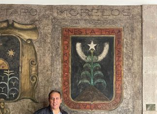 Cumple 100 años, el escudo de Morelos, creado por Diego Rivera en 1923. Escudo del Estado de Morelos, pintado por Diego Rivera