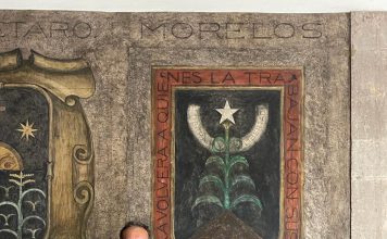 Cumple 100 años, el escudo de Morelos, creado por Diego Rivera en 1923. Escudo del Estado de Morelos, pintado por Diego Rivera