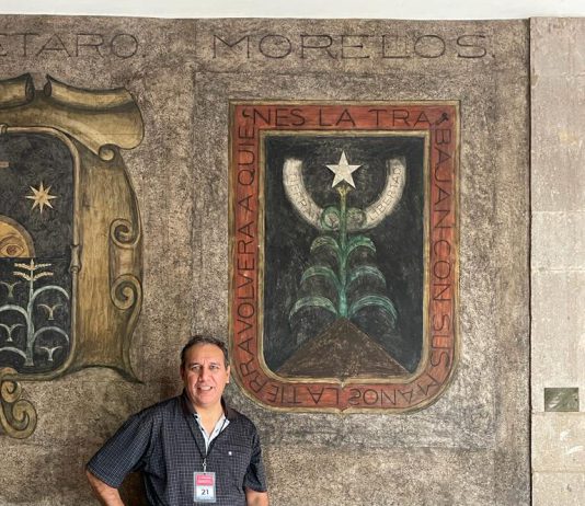 Cumple 100 años, el escudo de Morelos, creado por Diego Rivera en 1923. Escudo del Estado de Morelos, pintado por Diego Rivera